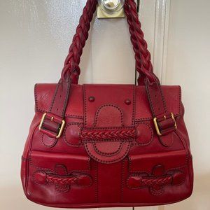 Authentic Valentino Histoire Handbag - Red - Pristine